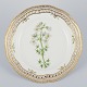 Royal 
Copenhagen 
Flora Danica 
openwork lunch 
plate.