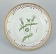 Royal Copenhagen Flora Danica middagstallerken i håndmalet porcelæn.