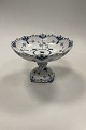 Royal 
Copenhagen Blue 
Fluted Full 
Lace Cake Bowl 
on Foot ...
