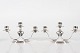 S Chr. Fogh
Pair of 
3-armed candle 
holders
