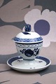 Aluminia, 
Trankebar 
mustard jar. 
H: 11cm. 
11/1010...