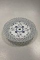 Royal 
Copenhagen Blue 
Fluted Full 
Lace Flat Plate 
with ...