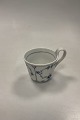 Royal 
Copenhagen 
Musselmalet 
Riflet 
Højhankskop No. 
73