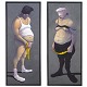 Michael Kvium, 
b. 1955, oil on 
canvas. "A 
Couple" dated 
...