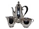 Georg Jensen 
sølv
Sjælden 
kaffekande, 
flødekande og 
...