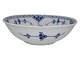 Blue Fluted Half LaceCereal bowl