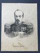 Ole Buus Larsen 
præsenterer: 

Litografi 
- Portræt af 
den franske 
Marskal 
Francois 
Achille 
Bazaine.