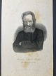 Ole Buus Larsen 
præsenterer: 

Litografi 
- Portræt af 
Billedhugger 
Herman Wilhelm 
Bissen.