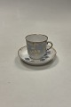 Tidlig Royal 
Copenhagen Art 
Nouveau Kop og 
underkop No 7