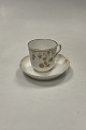 Tidlig Royal 
Copenhagen Art 
Nouveau Kop og 
underkop No 8