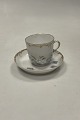 Tidlig Royal 
Copenhagen Art 
Nouveau Kop og 
underkop No 10