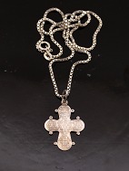 Sterling silver Dagmar cross