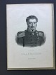 Ole Buus Larsen 
præsenterer: 

Litografi 
af Em. 
Bærentzen - 
Portræt af 
Generalstabschef 
og forfatter 
Peter August 
...