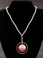 N E From vintage sterling silver necklace