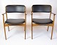 Osted Antik & 
Design 
præsenterer: 
Sæt Af To 
Armstole - 
Model OD50 - 
Palisander & 
Sort Læder - 
Erik Buch - O.D 
...