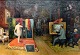 Pegasus – Kunst 
- Antik - 
Design 
præsenterer: 
Engelsk 
kunstner (19. 
årh): 
Kunstneren 
maler efter 
model.