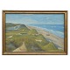 Niels Bjerre, 
1864-1942, olie 
på lærred. 
Stranden ved 
...