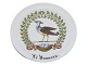 Limoges Giraud 
Jagtstellet
Sidetallerken 
18,8 cm.