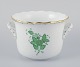 L'Art 
præsenterer: 

Herend, 
Ungarn. Chinese 
Bouquet Apponyi 
Green, 
urtepotteskjuler 
af porcelæn.