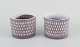 L'Art presents: 
Ingrid 
Atterberg for 
Upsala Ekeby, 
Sweden.
A pair of 
ceramic flower 
pots.