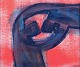 L'Art 
præsenterer: 

Anna 
Ekvall (f. 
1951), svensk 
kunstner.
Olie på 
lærred.
Abstrakt 
komposition.