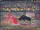 L'Art 
præsenterer: 

Ubekendt 
europæisk 
kunstner, olie 
på lærred.
Motiv af 
matador i 
tyrefægterarena.
 
Abstrakt ...