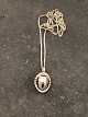 Middelfart 
Antik 
præsenterer: 
Georg 
Jensen sterling 
sølv agern 
vintage vedhæng