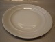 625 Dinner plate 25 cm, plain smooth no relief Royal Copenhagen  White Magnolia