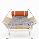 Roxy Klassik 
præsenterer: 

Hans J. 
Wegner / 
Getama.
GE 225 - 
'Flaglinestol' 
m. hvidt 
understel og 
original ...