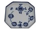Blue Fluted Plain
Small square dish 12.2 cm.