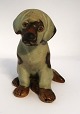Bing & Gröndahl. Stoneware. Saint Bernard puppy. Model 1926. Height 12.5 cm (1 
quality)