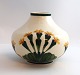 Aluminia. Fajance vase. Model 231 / 145. Højde 11 cm.