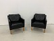 MR Retro Design 
præsenterer: 

Nielaus 
lounge stole 
mærke Jeki 
special 
designet i sort 
semi anilin 
læder Living 
...