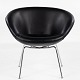 Roxy Klassik 
præsenterer: 

Arne 
Jacobsen / 
Fritz Hansen
AJ 3318 - 
'Gryden'-
lænestol i sort 
King-læder med 
ben ...