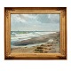 Aabenraa 
Antikvitetshandel 
præsenterer: 

Michael 
Ancher, 
1849-1927, 
Skagen, olie på 
lærred. "Udsigt 
over havet ...