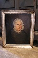 K&Co. 
præsenterer: 

Fint 
Empire kvinde 
portræt maleri 
, olie på 
lærred fra 
omkring 
1780-1840 i 
sølvramme...