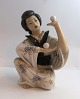 Dahl Jensen. Porcelænsfigur. Japansk jonglør. Model # 1326. Højde 18 cm. ( 1 
sortering )