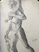 Ole Buus Larsen 
præsenterer: 
Akademitegning 
af Carl V. 
Meyer - Nøgen 
mand - Jæger 
med bytte 1894.