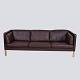 Osted Antik & 
Design 
præsenterer: 
Sofa - 3. 
Personers - 
Model 2442 - 
Brunt Læder - 
Børge Mogensen 
- Fredericia 
...