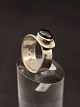 Sterling silver 
ring with 
amethyst