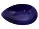 Blå Ild
Oval lav skål 
28 cm.