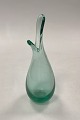 Danam Antik 
præsenterer: 
Holmegaard 
Duckling / 
Næb-Vase af 
grønt glas
