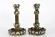 Thorvald BindesbøllArt Nouveau pair of candle sticks