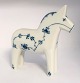 Royal Copenhagen. Porcelænsfigur. Dalarhest. Jubilæum i forbindelse med åbningen 
af Øresundsbroen. Højde 17 cm. I original æske.
