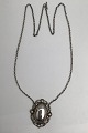 Danam Antik 
præsenterer: 
Georg 
Jensen Sterling 
Sølv Halskæde 
med Vedhæng No. 
158