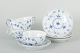 Royal Copenhagen
Musselmalet Riflet, tekopper med underkopper, sent 1900-tallet.