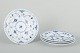 Royal Copenhagen
Musselmalet Halvblonde, desserttallerkener, sent 1900-tallet.