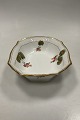 Royal Copenhagen Art Nouveau Stel No. 225 Pelargonoe Skål No. 2051