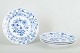 Meissen
4 tallerkener, “Løgmønstret”, midten af 1900-tallet.