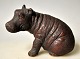Pegasus – Kunst 
- Antik - 
Design 
presents: 
Carlsen, 
Paul Hauch 
(1921 - 2006) 
Denmark: A 
hippopotamus.